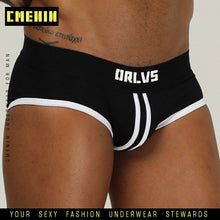 Load image into Gallery viewer, Striped Sexy Men Underwear Breathable Mesh Silk Men&#39;s