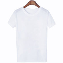 Load image into Gallery viewer, ZOGANKI Hot Sales Summer Women T-shirt White Tee Cool Women Tee Shirt Short Sleeve Tops Tee Female Casual O-neck Tshirt Tops