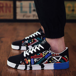 New casual Men Vulcanized Shoes Sneakers Men's Fashion