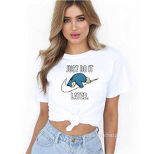Load image into Gallery viewer, Casual Fun Female T-shirt Top fashion short-sleeved Tee shirt Women Shirt T shirt 2019