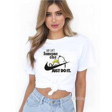Load image into Gallery viewer, Casual Fun Female T-shirt Top fashion short-sleeved Tee shirt Women Shirt T shirt 2019